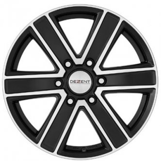 Dezent TJ dark Fekete/Polír 17"